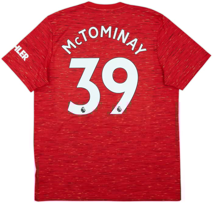 2020-21 Manchester United Home Shirt McTominay #39 - 9/10 - (XL)