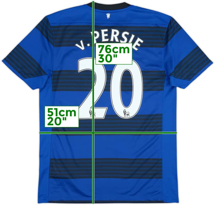 2011-13 Manchester United Away Shirt V.Persie #20 - 10/10 - (M)