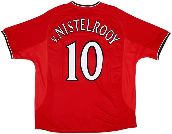 2000-02 Manchester United Home Shirt V.Nistelrooy #10 - 5/10 - (XXL)