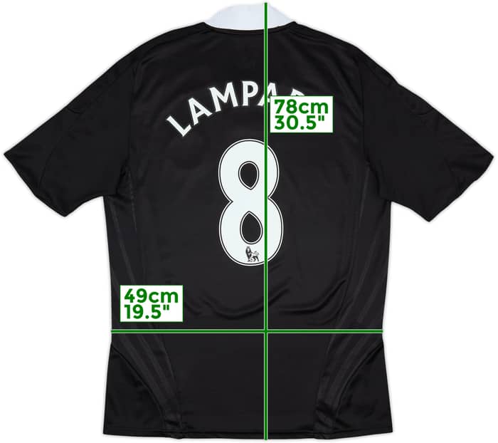 2008-09 Chelsea Away Shirt Lampard #8 - 7/10 - (M)