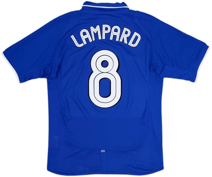 2001-03 Chelsea Home Shirt Lampard #8 - 7/10 - (S)