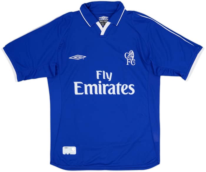 2001-03 Chelsea Home Shirt Lampard #8 - 7/10 - (S)