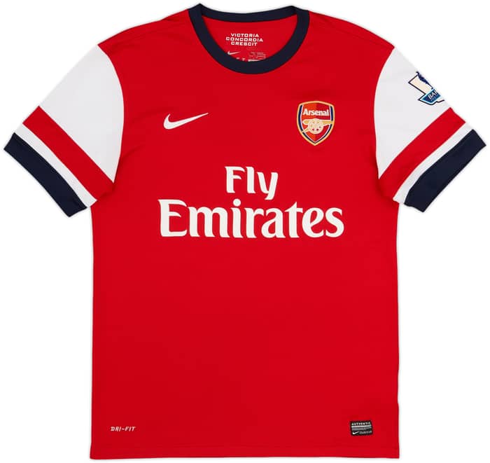 2012-14 Arsenal Camiseta de local Arteta #8 - 8/10 - (M)