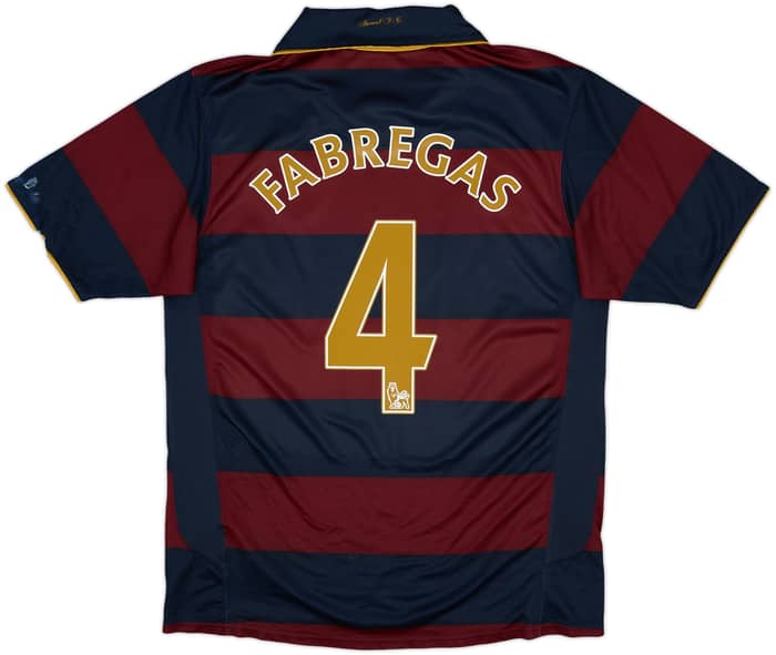 2007-08 Arsenal Third Shirt Fabregas #4 - 8/10 - (M)