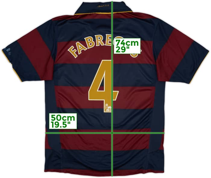 2007-08 Arsenal Third Shirt Fabregas #4 - 8/10 - (M)