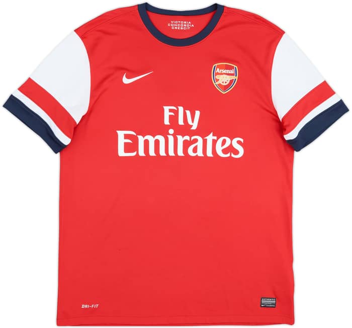 2012-14 Arsenal Home Shirt Arteta #8 - 8/10 - (L)