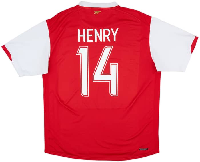 2006-08 Arsenal Camiseta Local Henry #14 - 6/10 - (L)