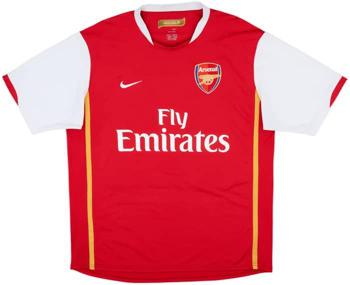 2006-08 Arsenal Camiseta Local Henry #14 - 6/10 - (L)