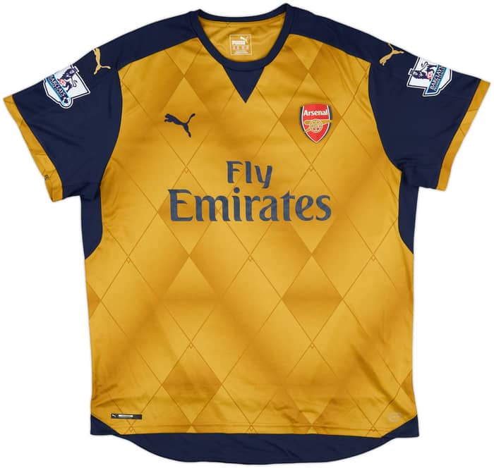 Camiseta de visitante del Arsenal 2015-16 Ramsey #16 - 6/10 - (XXL)