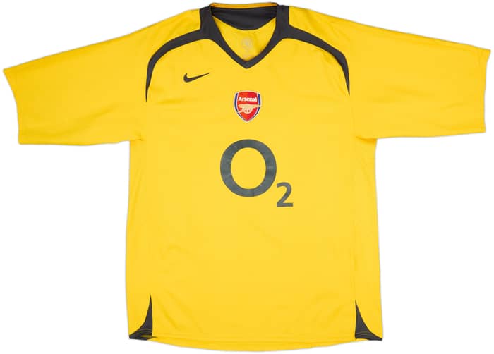 2005-06 Arsenal Away Shirt Henry #14 - 5/10 - (XL)