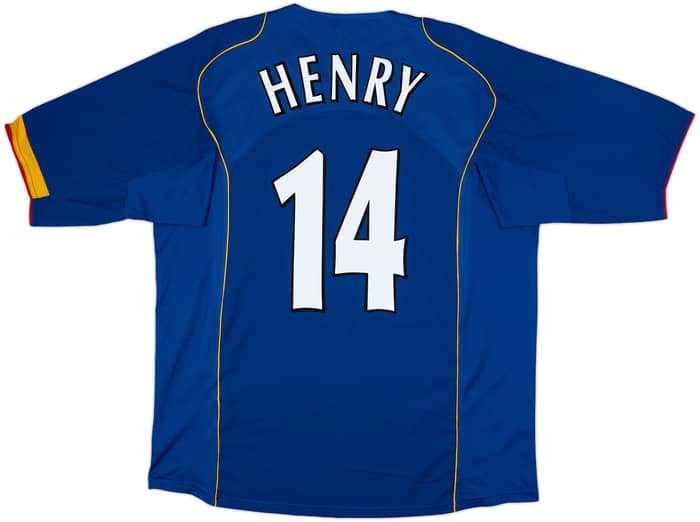 2004-06 Arsenal Away Shirt Henry #14 - 7/10 - (XL)