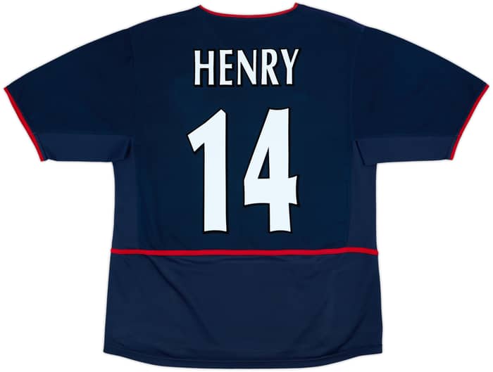 2002-04 Arsenal Away Shirt Henry #14 - 6/10 - (M)