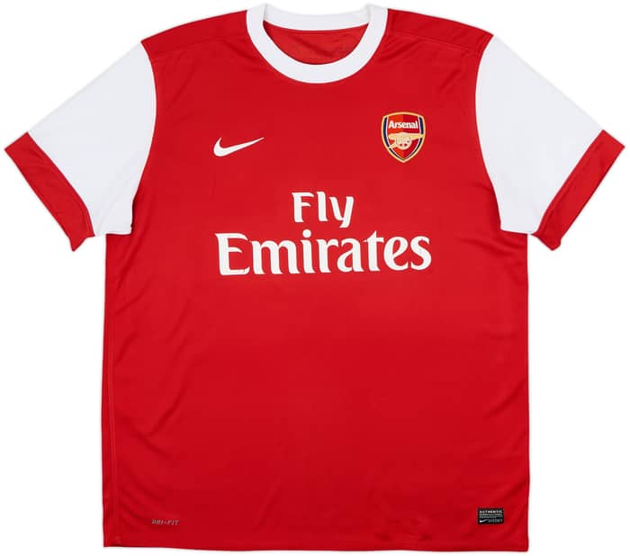 2010-11 Arsenal Home Shirt Fabregas #4 - 6/10 - (XL)