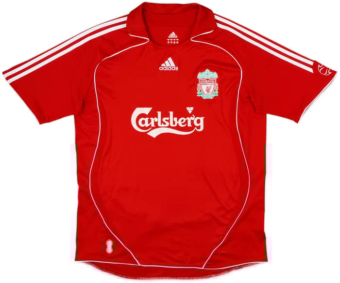 2006-08 Liverpool Home Shirt - 5/10 - (L)