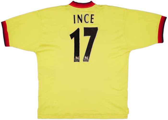 1997-99 Liverpool Away Shirt Ince #17 - 7/10 - (L)