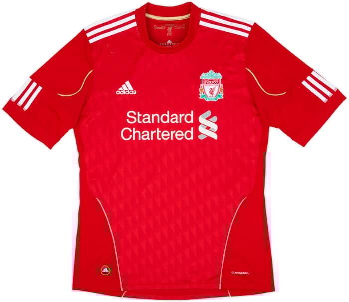 2010-12 Liverpool Home Shirt Suarez #7 - 6/10 - (M)