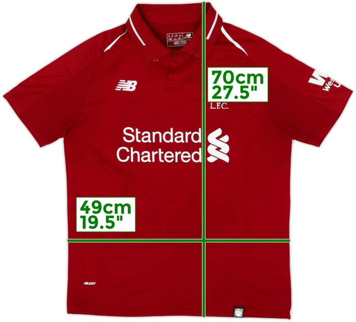 2018-19 Liverpool Home Shirt - 5/10 - (M)