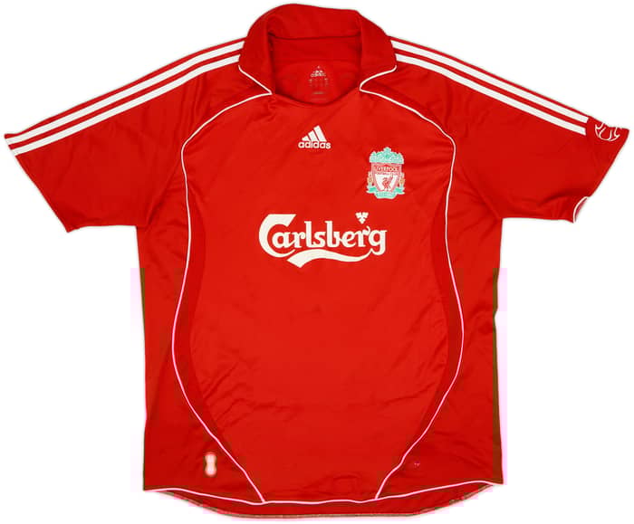 2006-08 Liverpool Home Shirt Gerrard #8 - 5/10 - (XL)