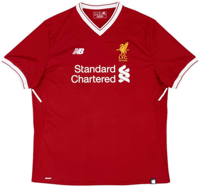 2017-18 Liverpool 125 Years Home Shirt Henderson #14 - 6/10 - (XL)