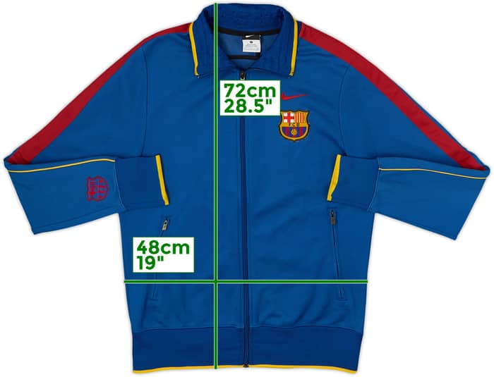 2010-11 Barcelona Nike Track Jacket - 8/10 - (S)