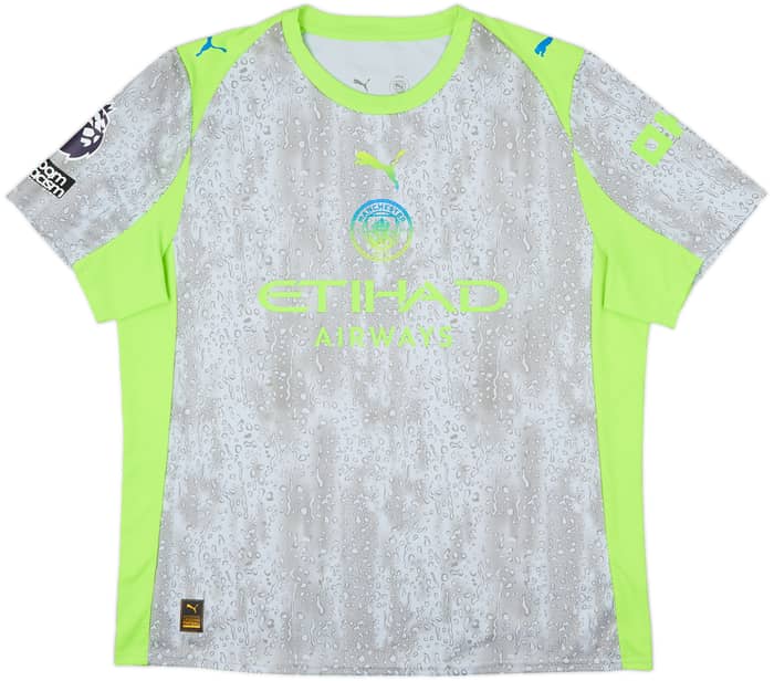 2025-26 Manchester City Third Shirt Khusanov #45 - 5/10 - (XL)