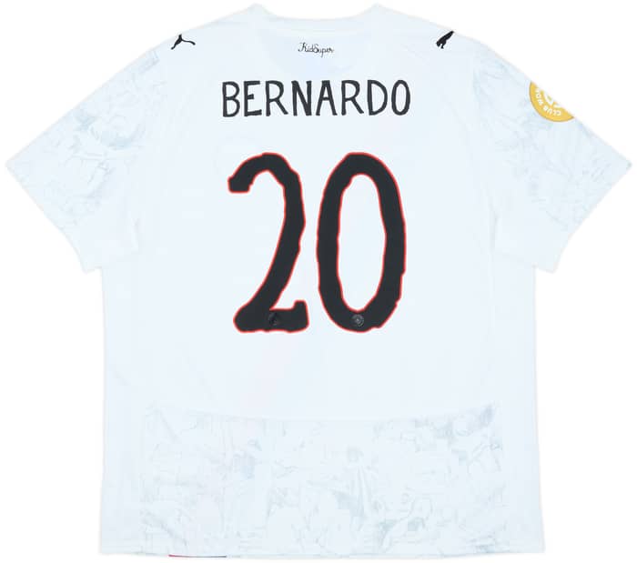 Camiseta de local KidSuper CWC del Manchester City 2025 Bernardo #20 (XL)