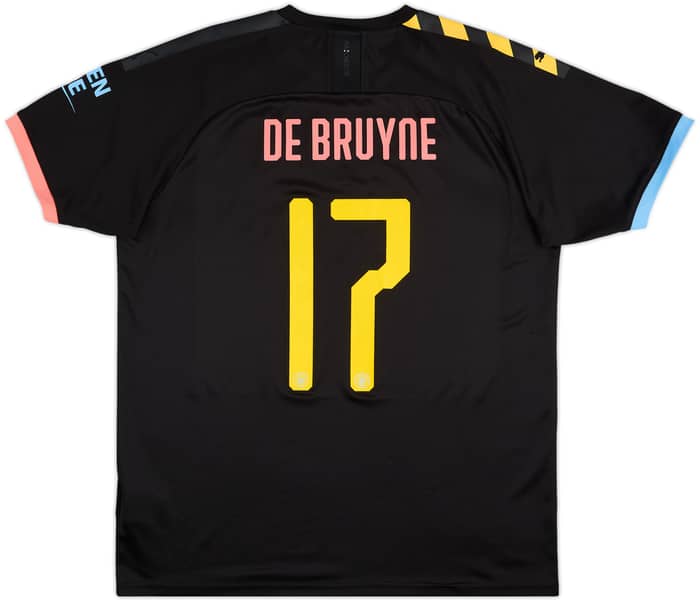 2019-20 Manchester City Camiseta Visitante De Bruyne #17 - 9/10 - (XL)