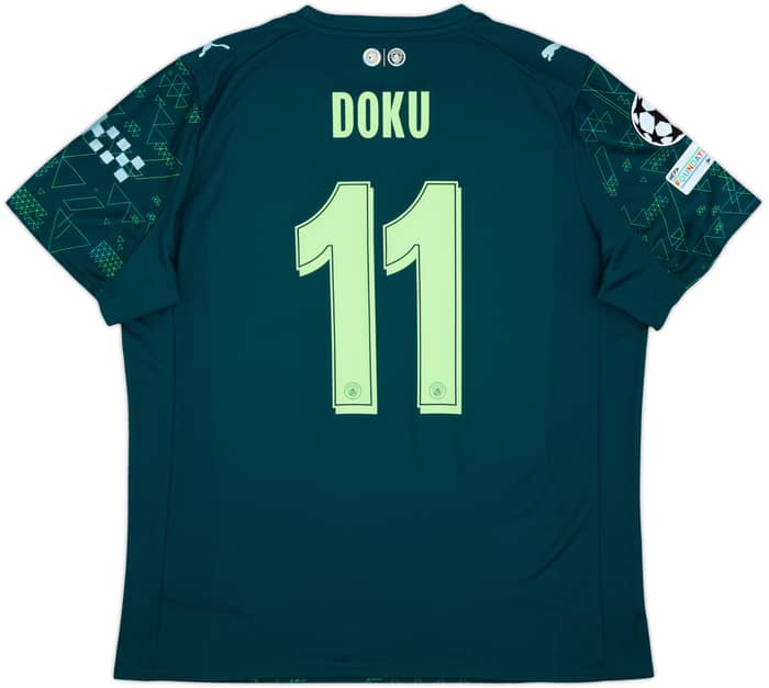 Camiseta de la cuarta equipación del Manchester City 2025-26 Doku #11 (XL)
