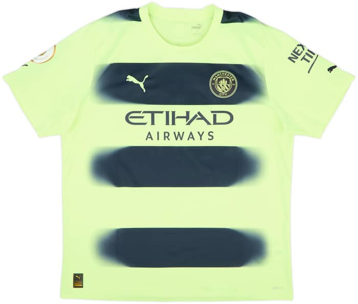 2022-23 Manchester City Third Shirt Haaland #9 - 8/10 - (XL)