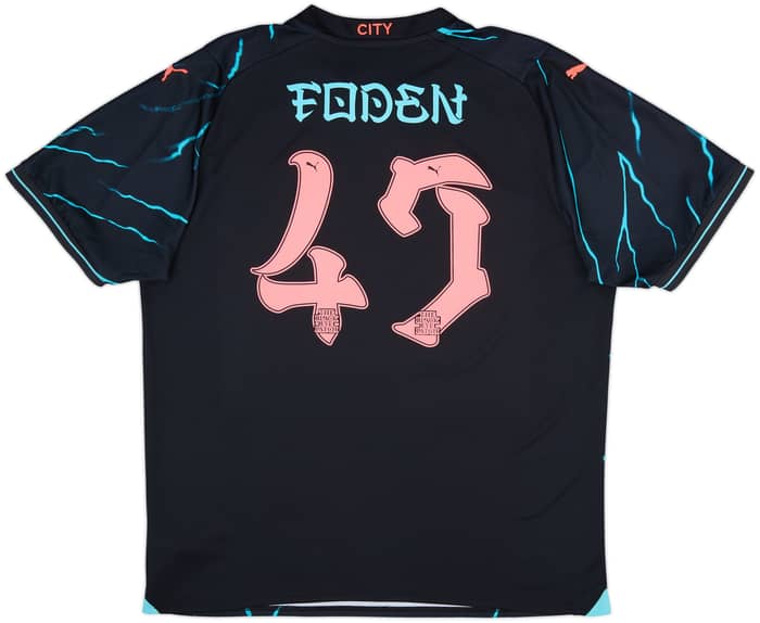 2023-24 Manchester City Third Shirt Foden #47 - 10/10 - (XL)
