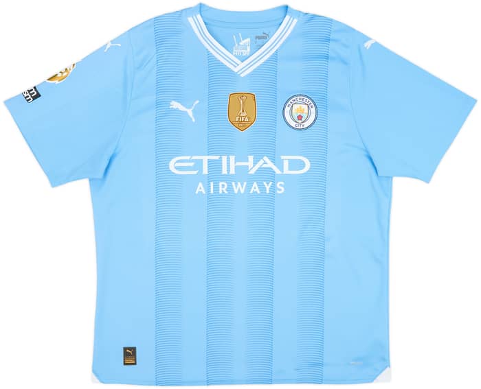 2023-24 Manchester City Home Shirt Foden #47 - 7/10 - (XL)