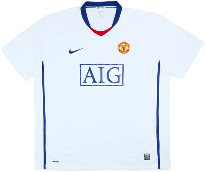 2008-10 Manchester United Away Shirt Rooney #10 - 9/10 - (XXL)