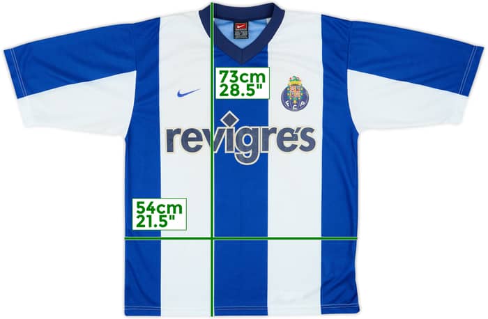 Camiseta básica de local del Porto 2002-03 - 6/10 - (M)