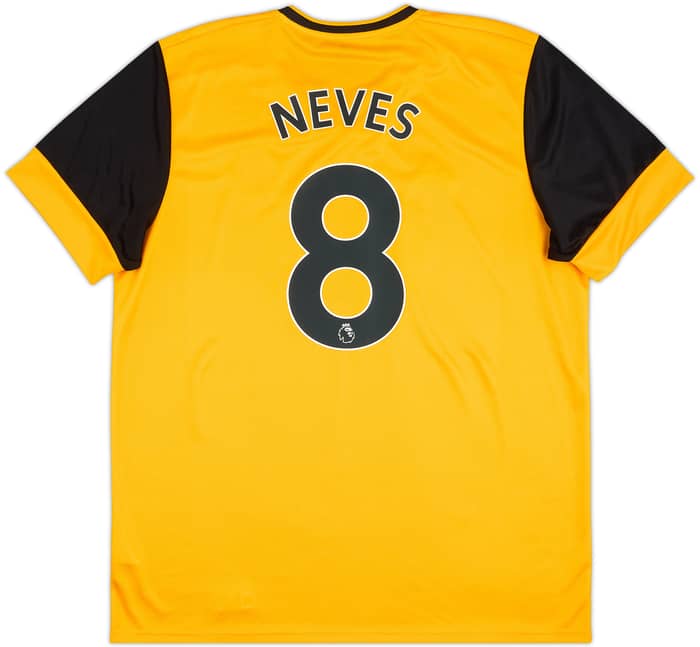 2020-21 Wolves Home Shirt Neves #8 - 10/10 - (XL)