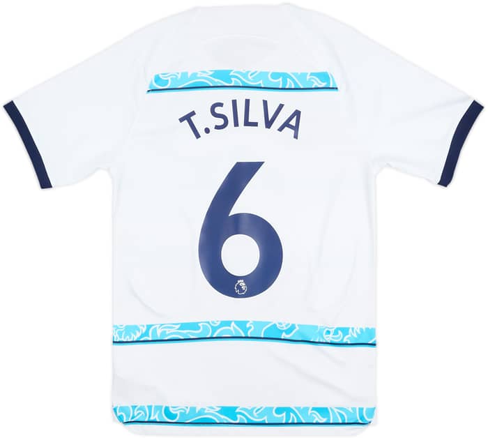 Camiseta de visitante de Chelsea 2022-23 T.Silva #6 - 6/10 - (S)