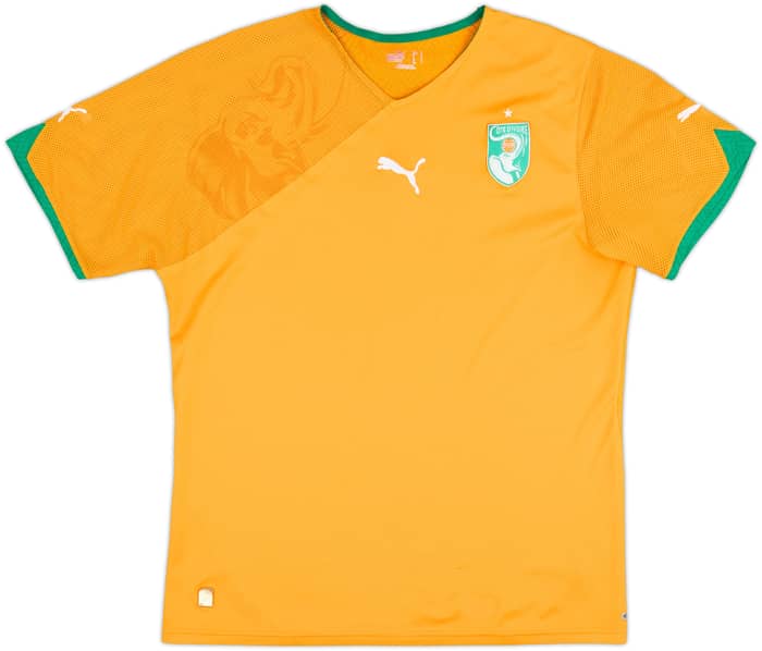 2010-11 Ivory Coast Home Shirt - 8/10 - (L)