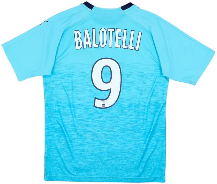 2018-19 Olympique Marseille Third Shirt Balotelli #9 - 9/10 - (M)
