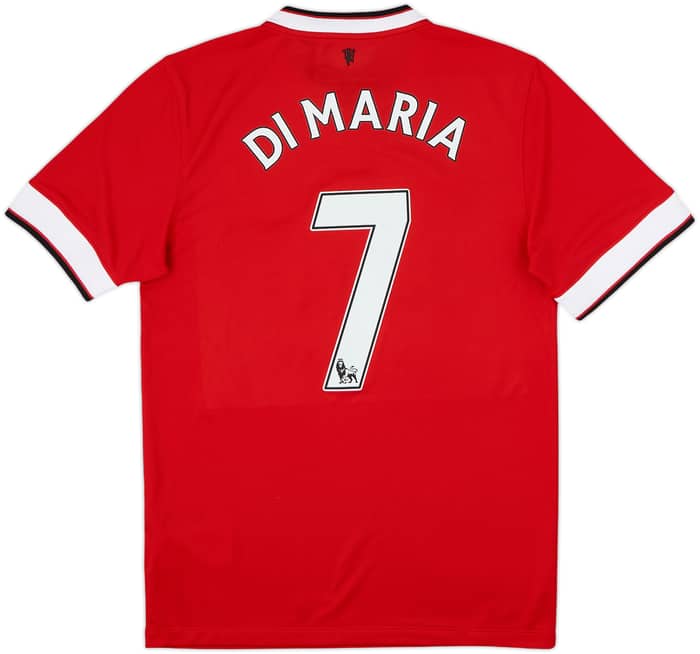 2014-15 Manchester United Home Shirt Di Maria #7 - 10/10 - (S)