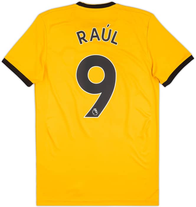 2018-19 Wolves Home Shirt Raul #9 - 7/10 - (S)