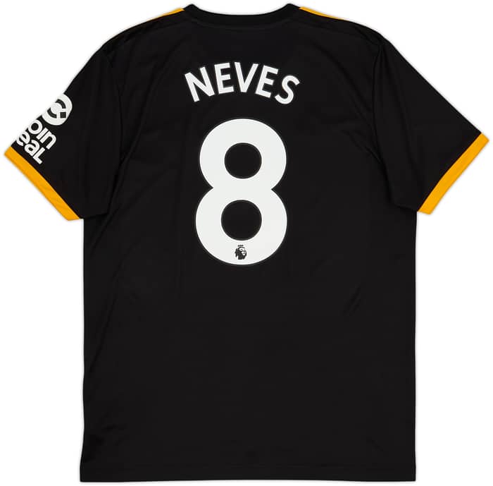 2019-20 Wolves Away Shirt Neves #8 - 9/10 - (L)