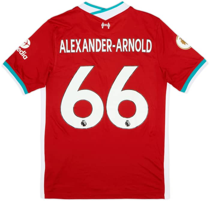 2020-21 Liverpool Home Shirt Alexander-Arnold #66 - 8/10 - (S)