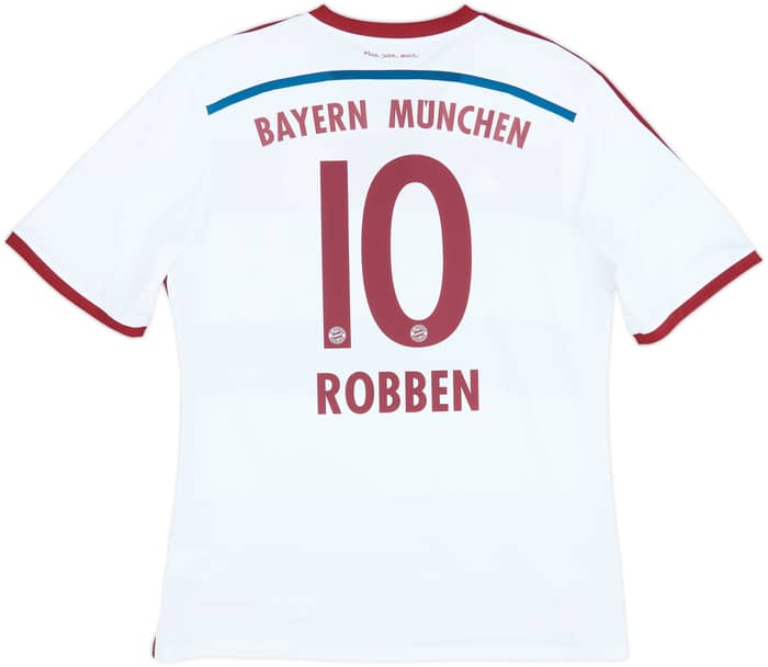 2014-15 Bayern Munich Away Shirt Robben #10 - 9/10 - (XL)