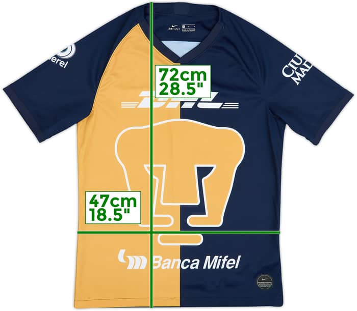 2019-20 UNAM Pumas Third Shirt - 9/10 - (M)