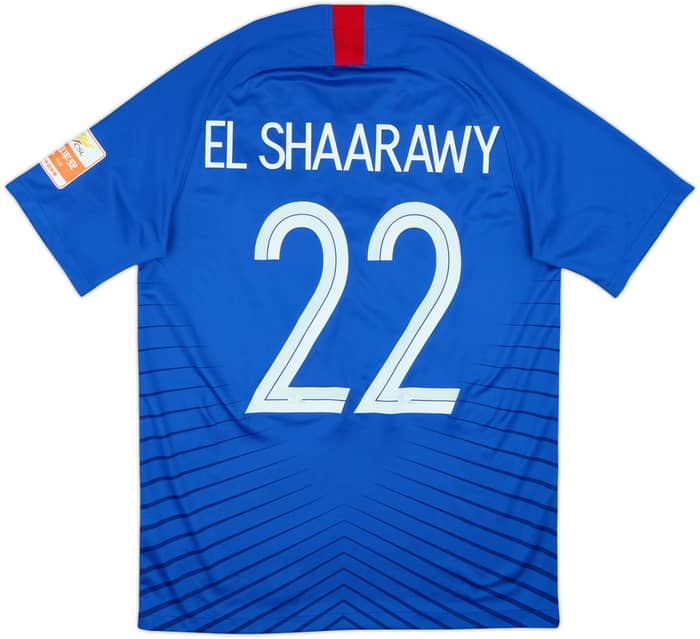 2019-20 Shanghai Shenhua Home Shirt El Shaarawy #22 - 8/10 - (M)