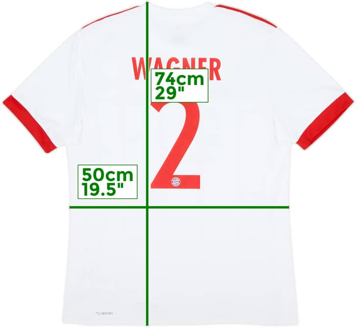 2017-18 Bayern Munich European Third Shirt Wagner #2 - 9/10 - (M)