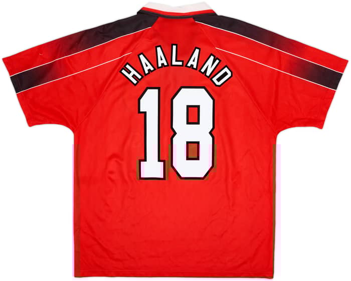 1996-97 Nottingham Forest Home Shirt Haaland #18 - 5/10 - (XL)