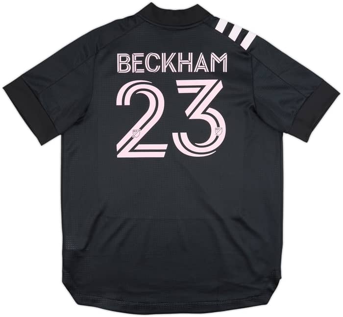 2020 Inter Miami Authentic Away Shirt Beckham #23 - 10/10 - (XL)