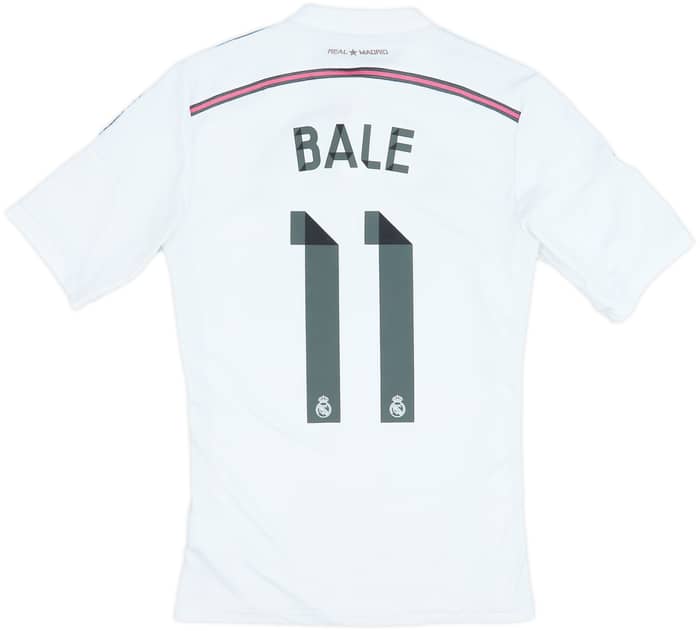 2014-15 Real Madrid Home Shirt Bale #11 - 6/10 - (S)