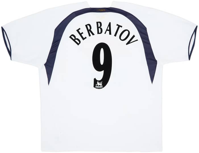 2006-07 Tottenham Home Shirt Berbatov #9 - 8/10 - (XXL)
