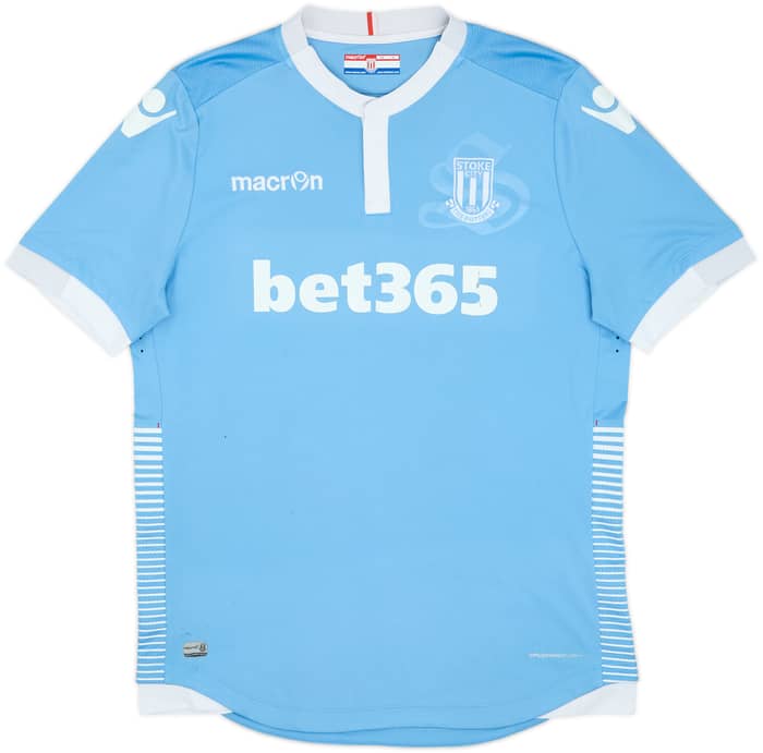 2016-17 Stoke City Away Shirt Crouch #25 - 6/10 - (XL)